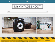 Tablet Screenshot of myvintageshoot.com